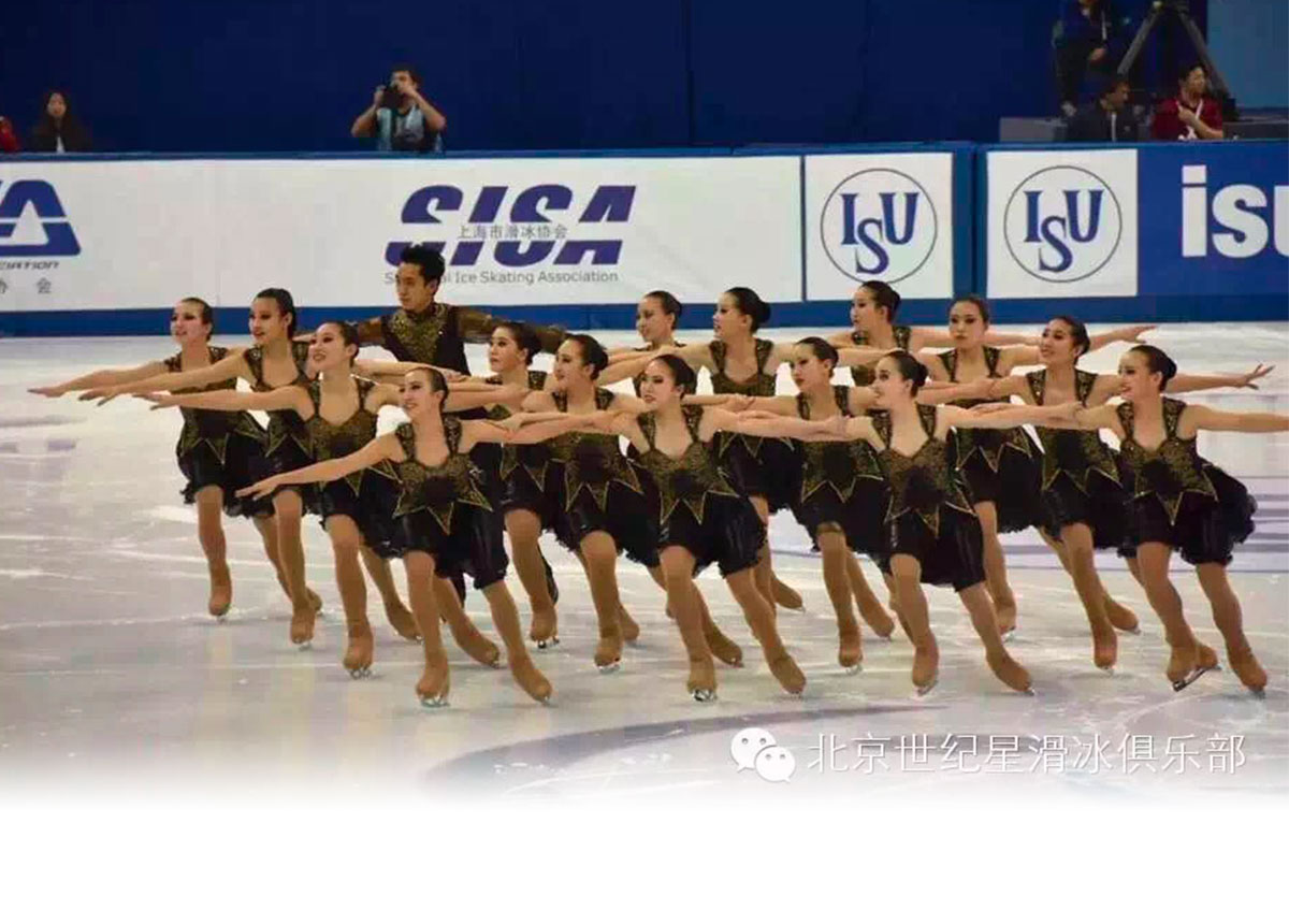 Le patinage synchronisé se développe en Chine