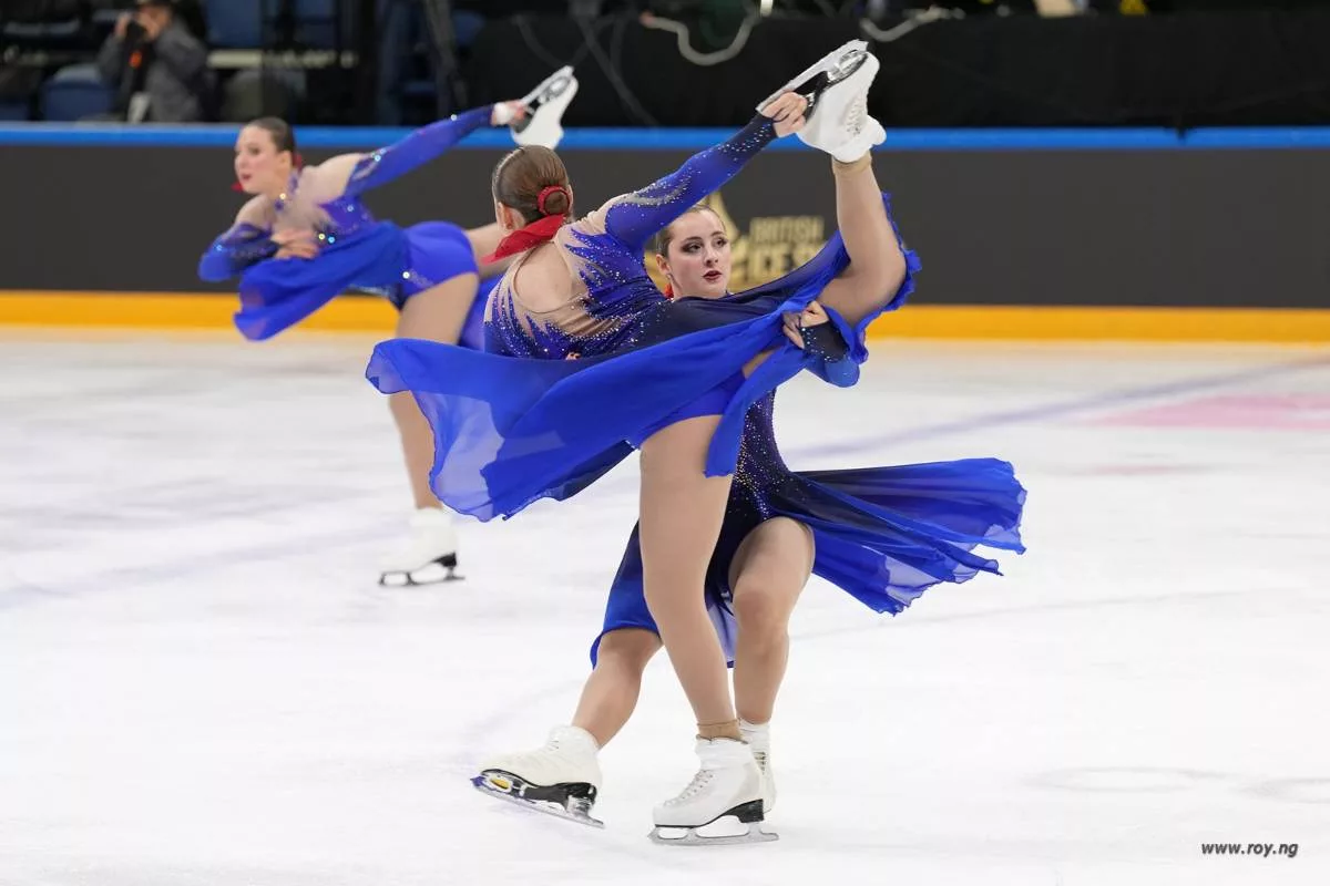 Haydenettes' Short Program is based on "Crazy Train". (Credits: Roy Ng - 2026)