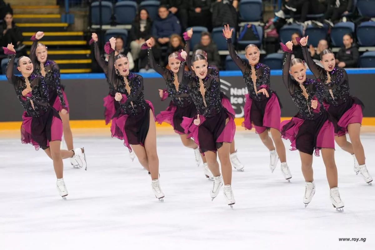 Helsinki Rockettes conveyed deep emotion through Free Skate programme "Vida, Bienvenida!" (Credits: Roy Ng - 2026)