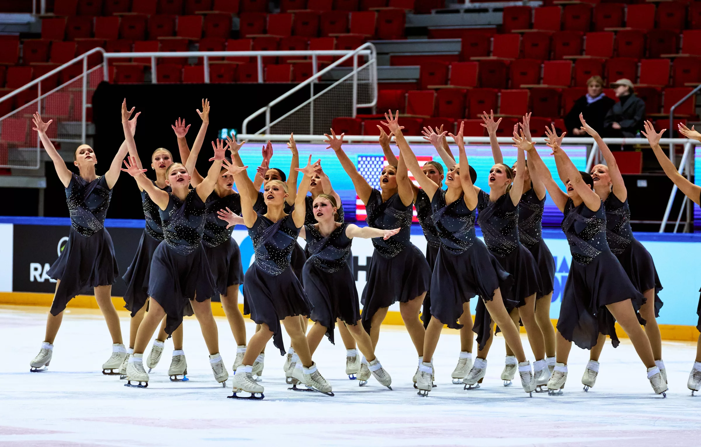 Training in Minneapolis, Team Northenettes represents USA. (Ville Vairinen - 2026)